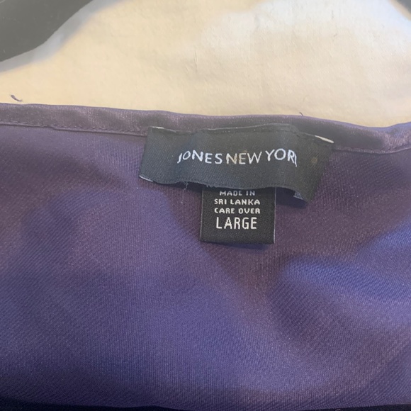 Jones New York indigo blue‎ night dress L - Picture 5 of 6